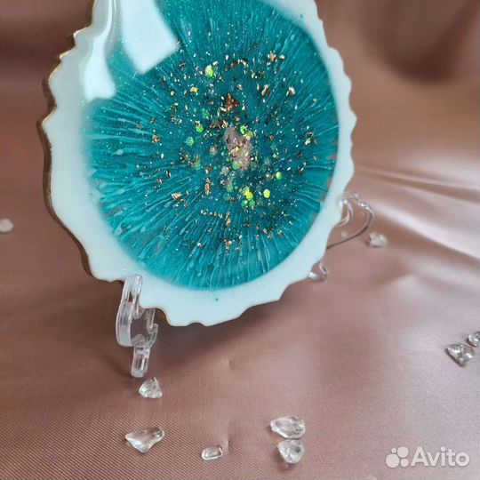 Подстаканники из эпоксидной смолы