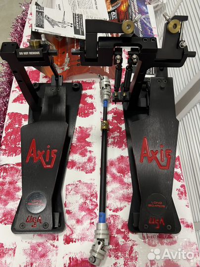 Axis Longboard black двойная педаль (кардан) USA