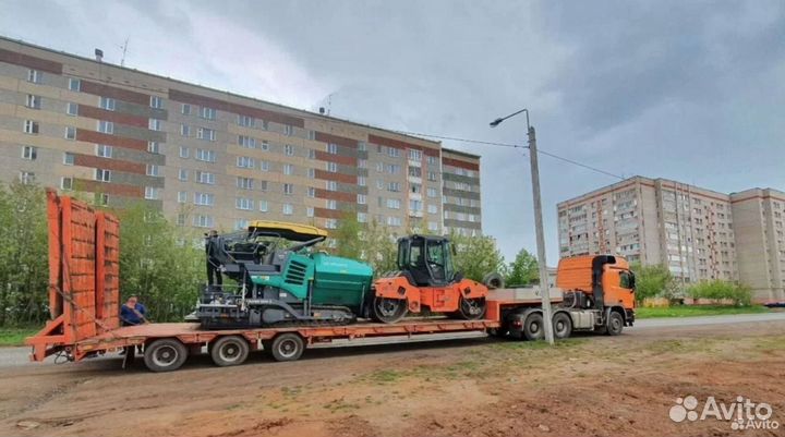 Негабаритные перевозки тралом межгород