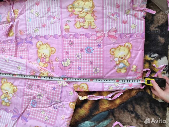 Бортики в детскую кроватку