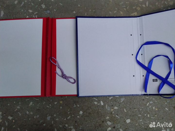 Папка Дипломная работа, проект, бумага а4, ватман