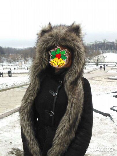 Волкошапка (зверошапка) цвет Динго