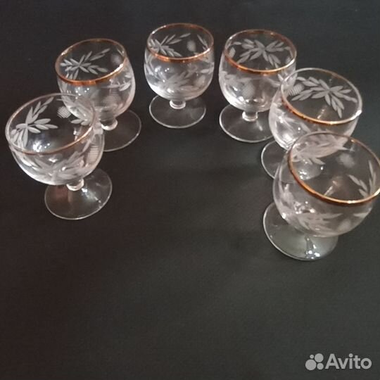 Рюмки хрусталь СССР