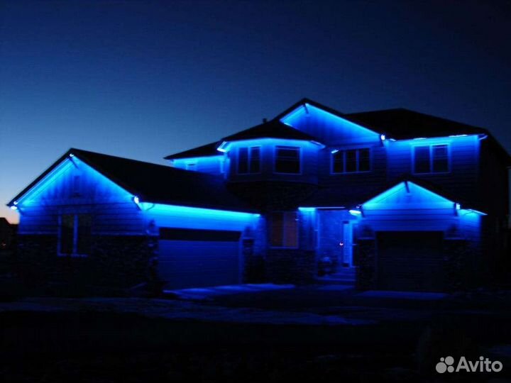 Подсветка фасада