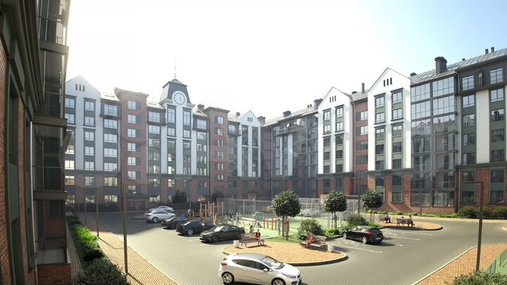 2-к. квартира, 64,3 м², 3/8 эт.