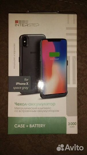 Чехол - аккумулятор на iPhone X