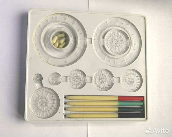 Игрушки СССР Спирограф знак качества СССР