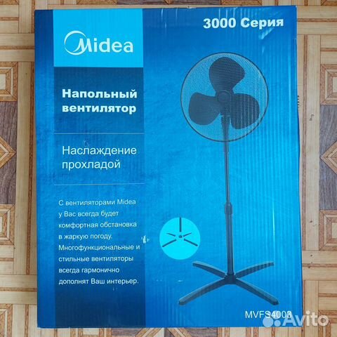 Вентилятор Midea mvfs4003. Новый