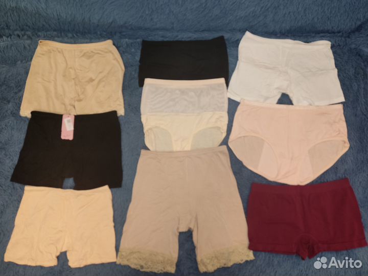 Женские трусики пакетом, купальники, бюстгальтеры