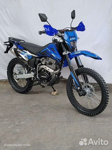 Regulmoto Sport-003 (CB-250F) 2022 синий