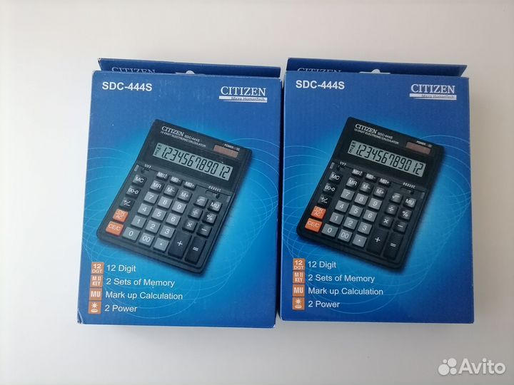 Калькулятор citizen SDC-444S