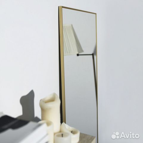 Зеркало в полный рост в алюминиевой раме
