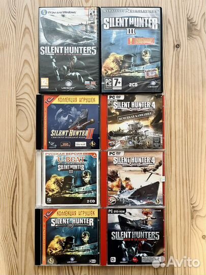 Диски игры на пк silent hunter