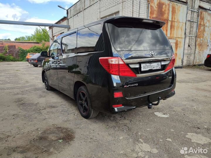 Фаркоп на Тойота Альфард Toyota Alphard 2008-2014г