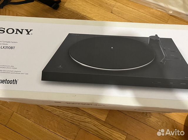 Виниловый проигрыватель Sony PS-LX310BT черный купить в Москве ...
