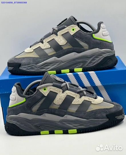 Кроссовки Adidas Niteball Grey (Арт.76885)