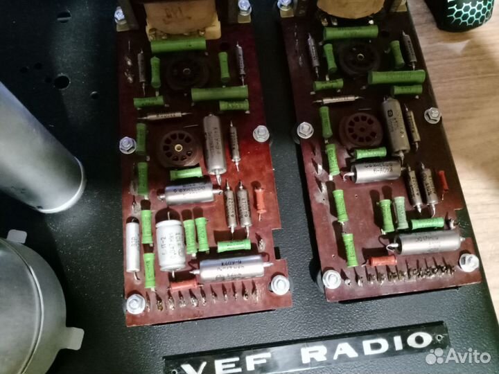 Ламповый усилитель VEF radio