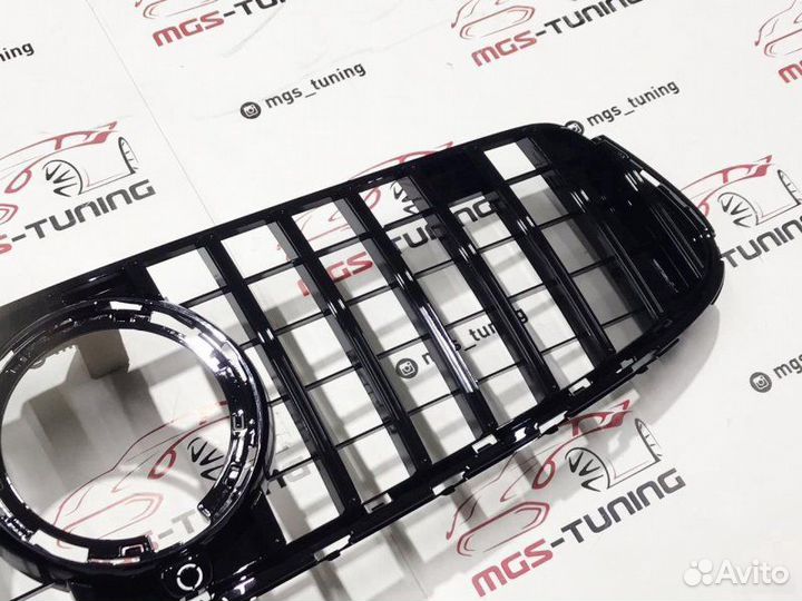 Решетка Mercedes GLC-Coupe C253 GT Black 2019+