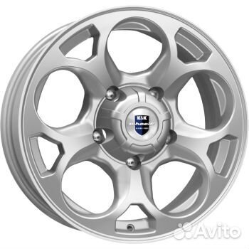 K&K Линкс : 7x16 5*139,7 Et:35 Dia:108,6 сильвер