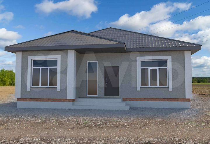 Дом 101 м² на участке 6 сот.