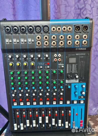 Микшерный пульт yamaha MG12XU