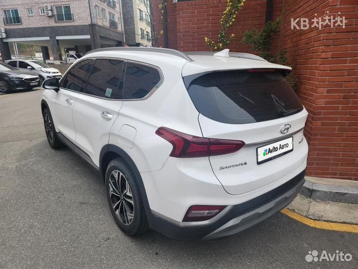 Hyundai Santa Fe 2.2 AT, 2019, 108 529 км