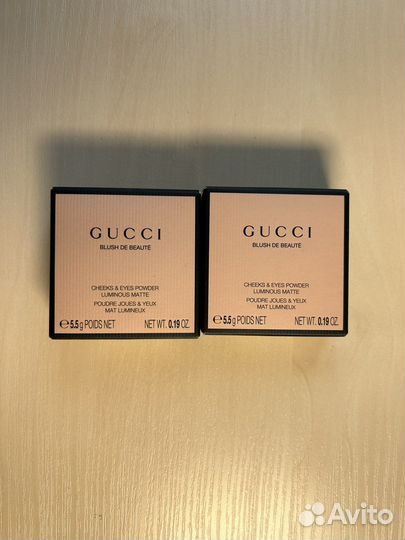 Румяна gucci 01,03