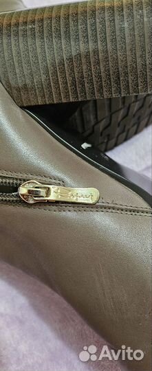 Сапоги зимние, натуральные