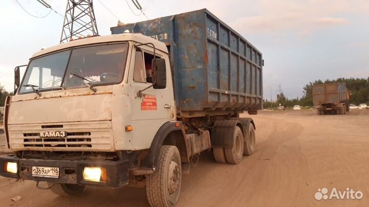 Вывоз мусора разные объёмы