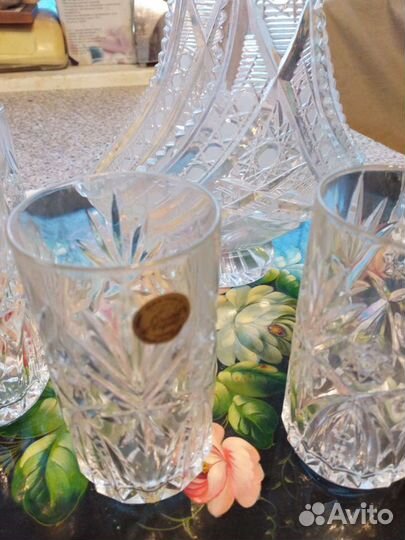 Хрустальный набор Богемия