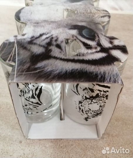 Набор стопки для водки Тигр