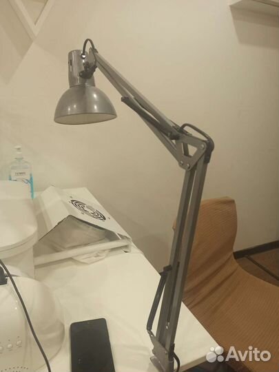 Лампа настольная для маникюра бу