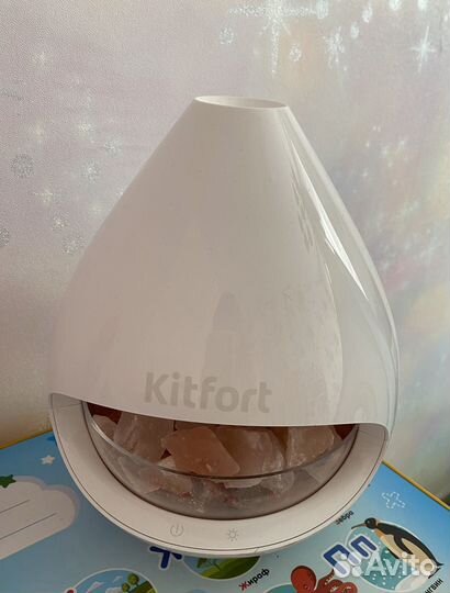Соляная лампа увлажненитель Kitfort кт-2844