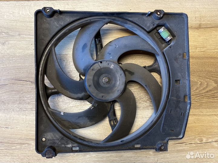 Fiat купе вентилятор охлаждения