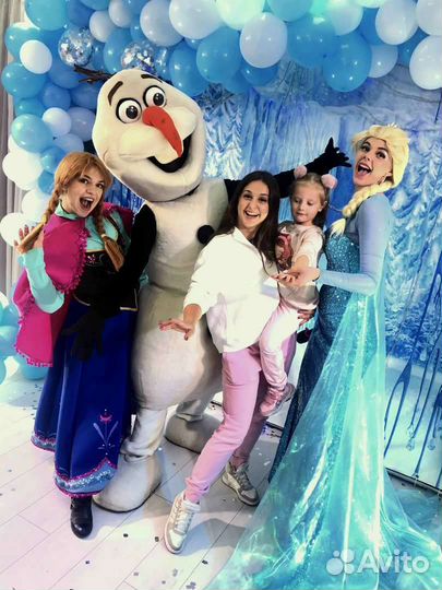 Детский аниматор+шары+аквагрим