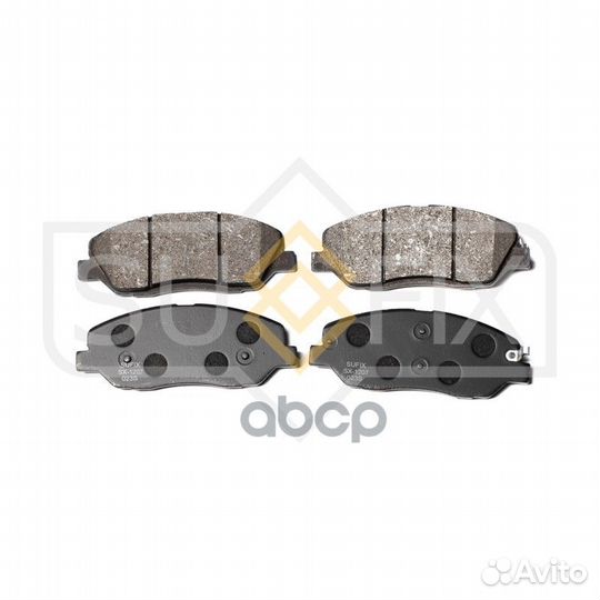 Дисковые тормозные колодки перед прав/лев S