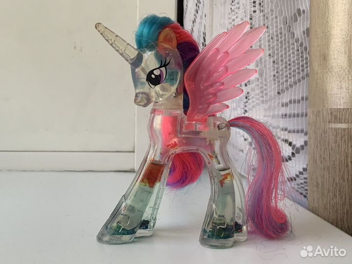 My little pony редкие селестия прозрачная