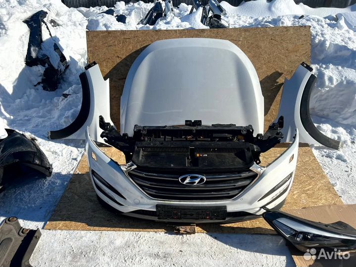 Передняя часть кузова Hyundai Tucson 3 в сборе