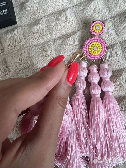 Серьги длинные Zara