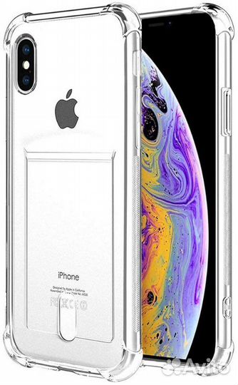 Силиконовый чехол iPhone X/XS
