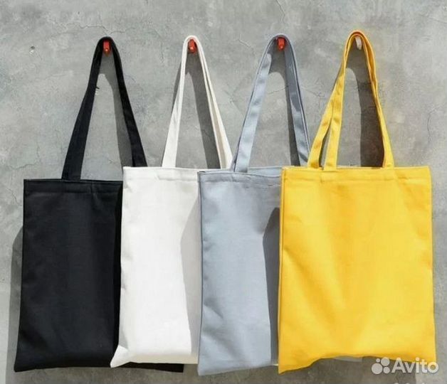 Шоппер мерч с нанесением печати от 100 шт