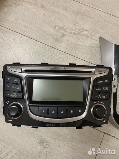 Магнитола hyundai solaris