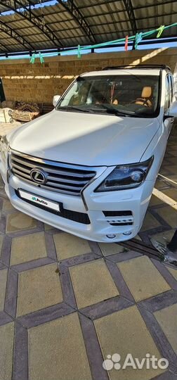 Lexus LX 5.7 AT, 2015, битый, 96 000 км