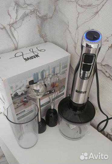 Блендер с подсветкой 3в1. Новый