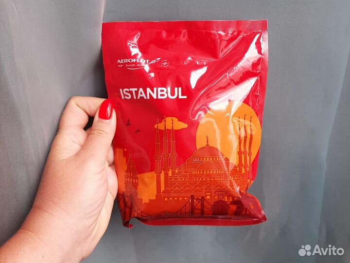 Дорожный набор Aeroflot новый Istanbul