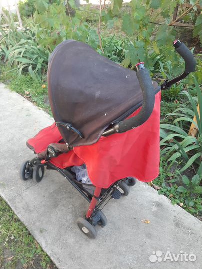 Прогулочная коляска трость бу