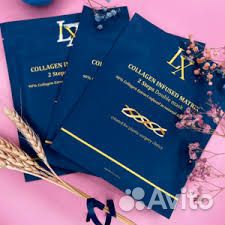 Luxancee антивозрастная тканевая маска Collagen in