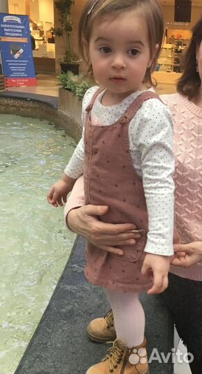Сарафан zara на девочку 1-2 года рост 92