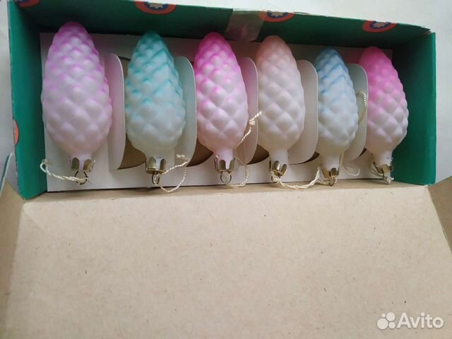 Елочные игрушки советские СССР