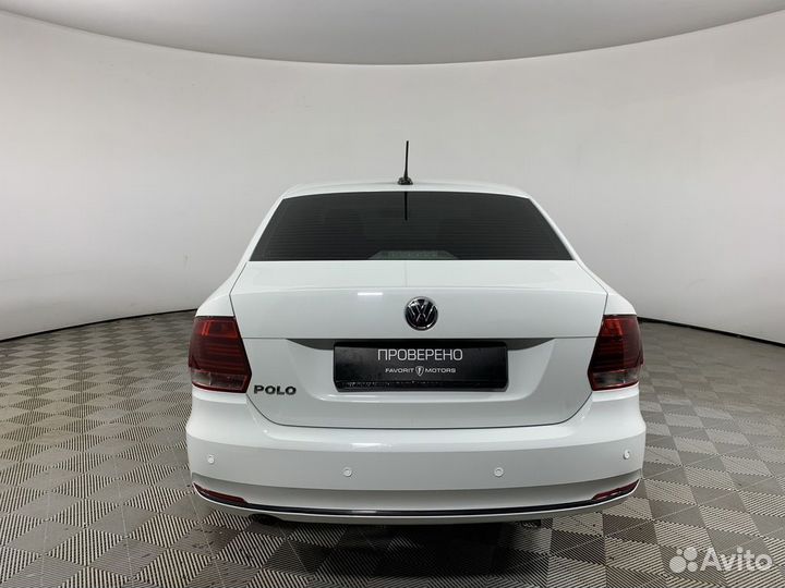 Volkswagen Polo 1.6 AT, 2020, 153 385 км